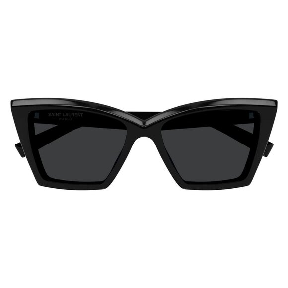 New SAINT LAURENT Black Butterfly SL 657/F 001 Sunglasses Women - Picture 2 of 4